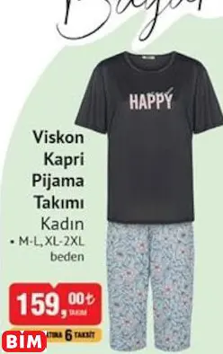 VİSKON KAPRİ PİJAMA TAKIMI KADIN VİSKON KAPRİ PİJAMA TAKIMI KADIN